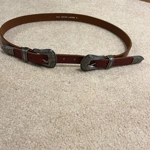 Rod’s True Western genuine leather brown belt